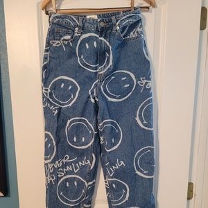 H&M Smiley Wide Leg Pants - Sz 4
